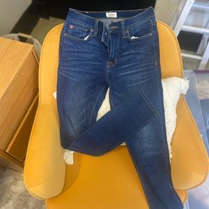 2 pairs of jeans (size 27) Hudson and FreePeople - gently worn